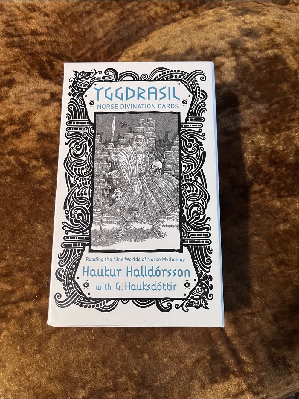 Yggdrasil Norse Divination Cards Haukur Halldorsson 81 Card Deck Guidebook